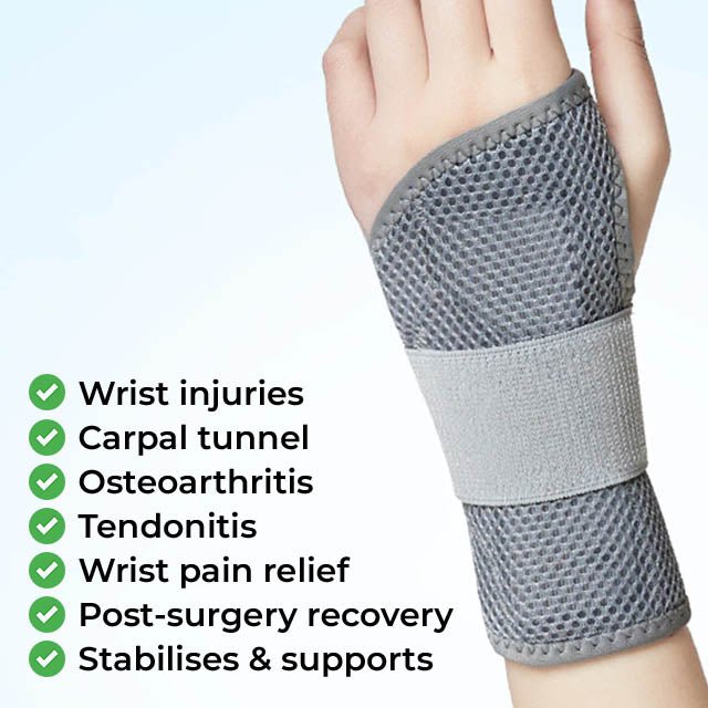 Wrist Support Brace Metal Splints - Austier